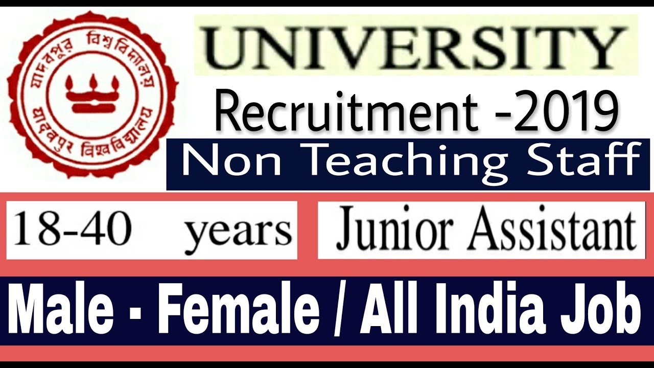 University Recruitment 2019 II Non Teaching Staff II How to Apply II Learn Technical