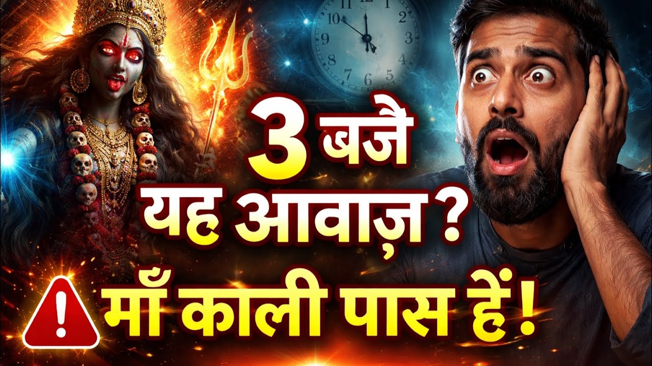 “अगर रात 3 बजे यह आवाज सुनाई दे तो समझो माँ काली आपके पास हैं 😱 |🔱 Maa Kali Divine Message