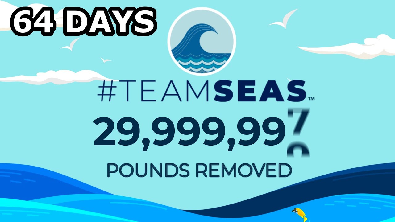 Insane Growth of #TeamSeas (Timelapse)