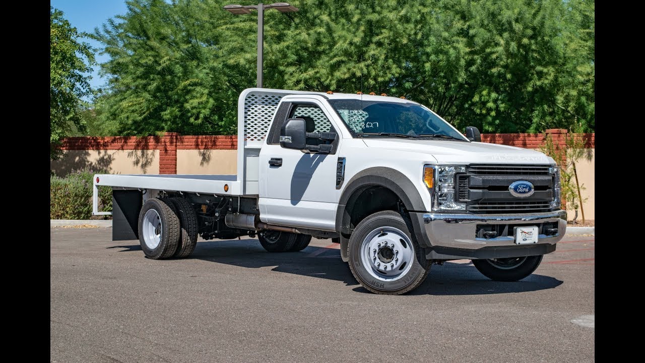 Monster F550 Diesel with 16ft flat bed