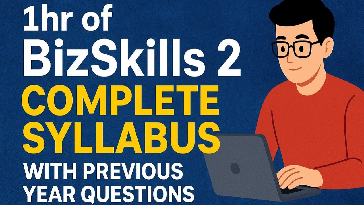 Business Skills - 2 | Complete Self Study | Wings -1 | With Previous Year Questions