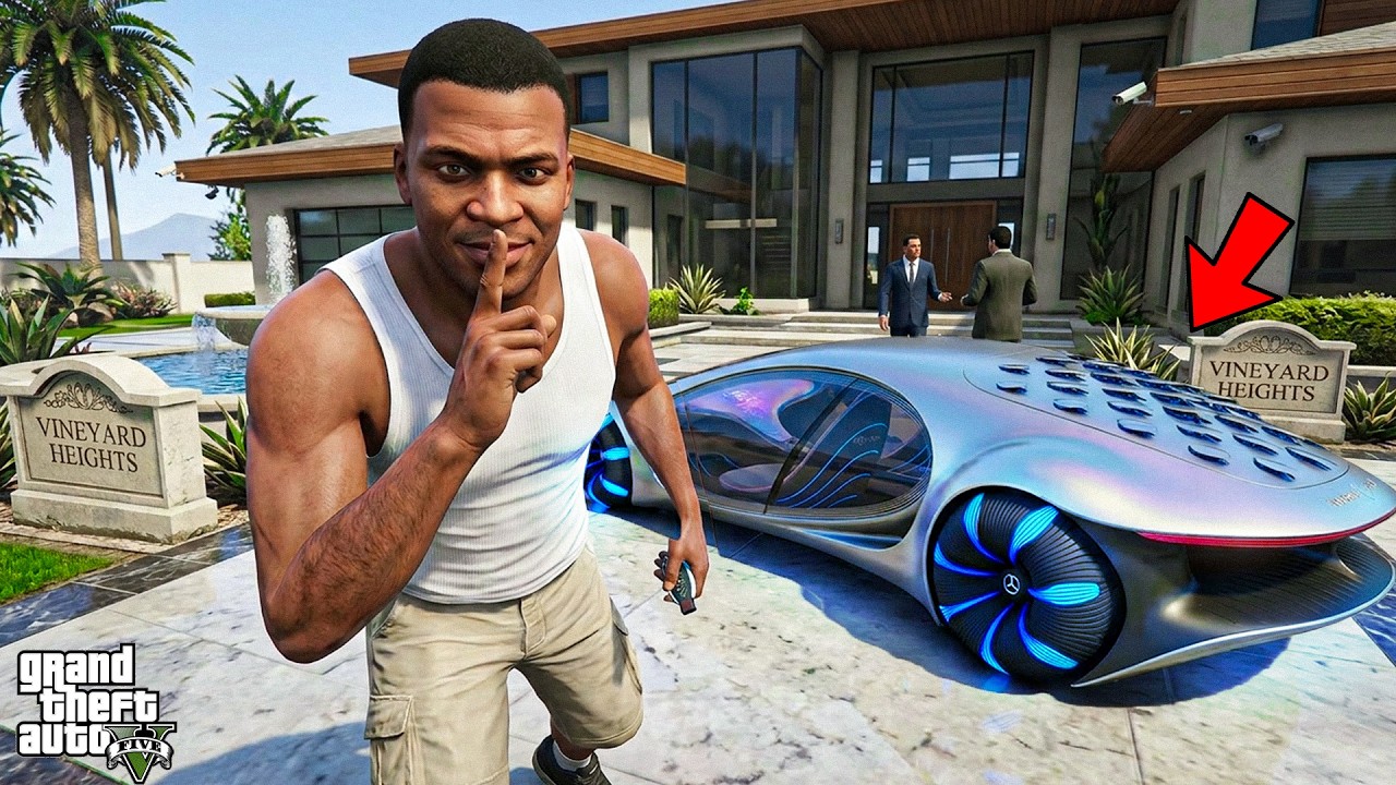 Franklin Searching For The Best Concept Cars in GTA 5 ! (GTA 5 mods)