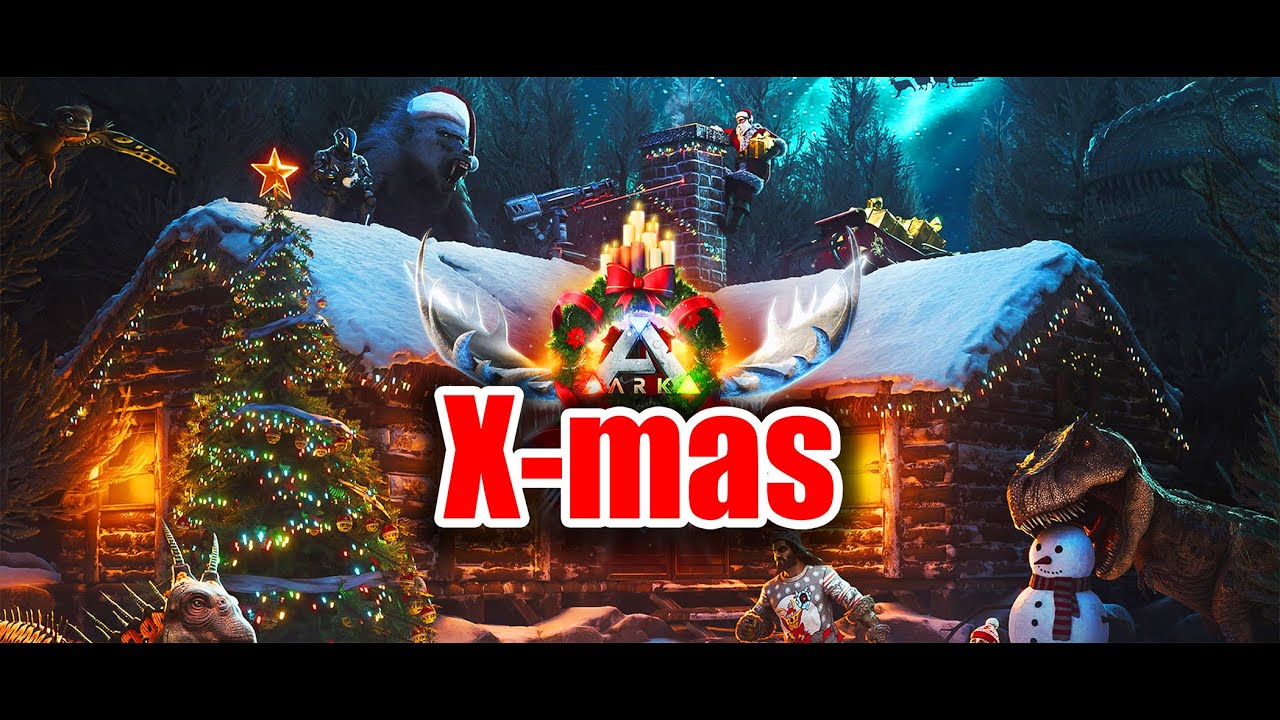 🦖 Live Stream ARK ASA 🦖 🔥 X-mas 🔥 Community Event