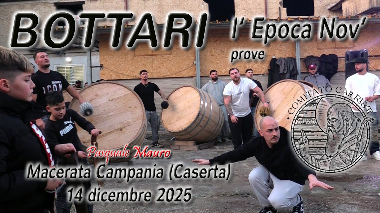 Bottari - l'Epoca Nov' - prove - Macerata Campania (Caserta) 21 dicembre 2025