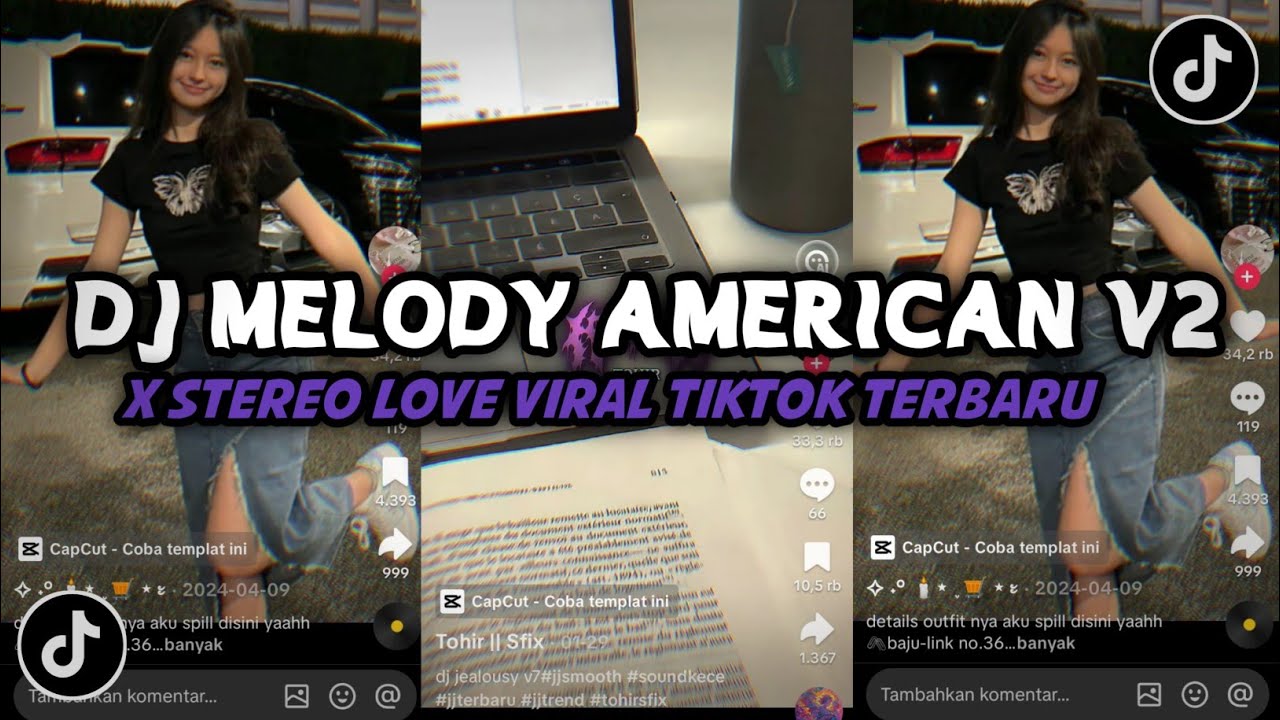 DJ MELODY AMERICAN V2 X STEREO LOVE VIRAL TIKTOK TERBARU YANG KALIAN CARI 