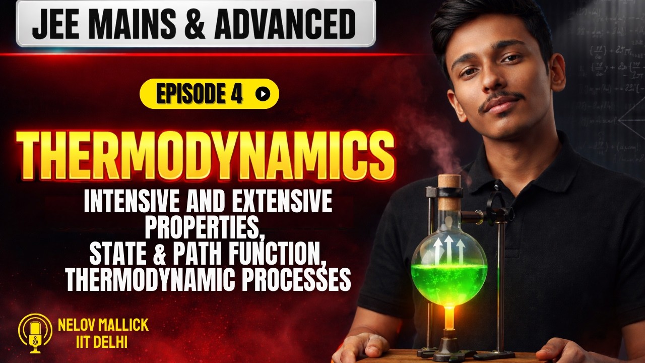 Thermodynamics Lecture 4 Complete Theory + Problem Solving | JEE Mains & NEET 2026–27 Preparation