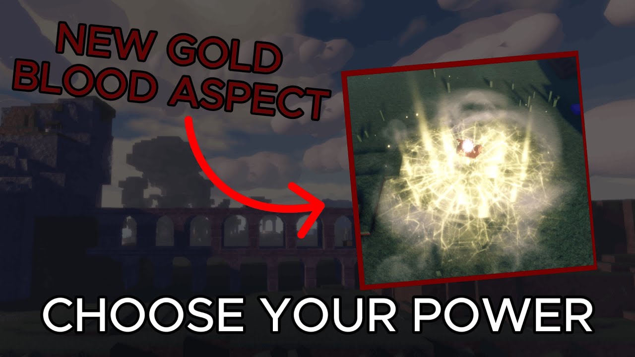 NEW Gold Rush Swords Showcase (Gold Blood) | Choose Your Power