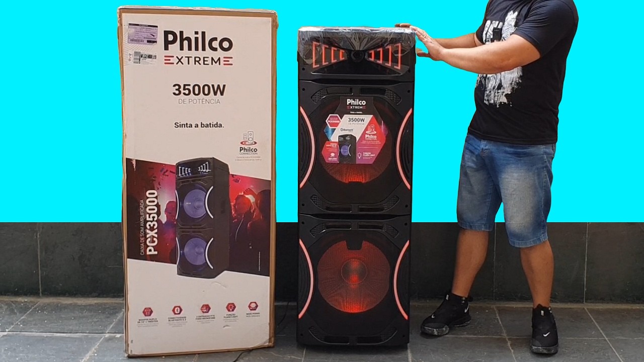 🟢 Lançamento PHILCO PCX 35000 Unboxing Com Primeiras Impressões DETALHADAS para REALMENTE conhecer!