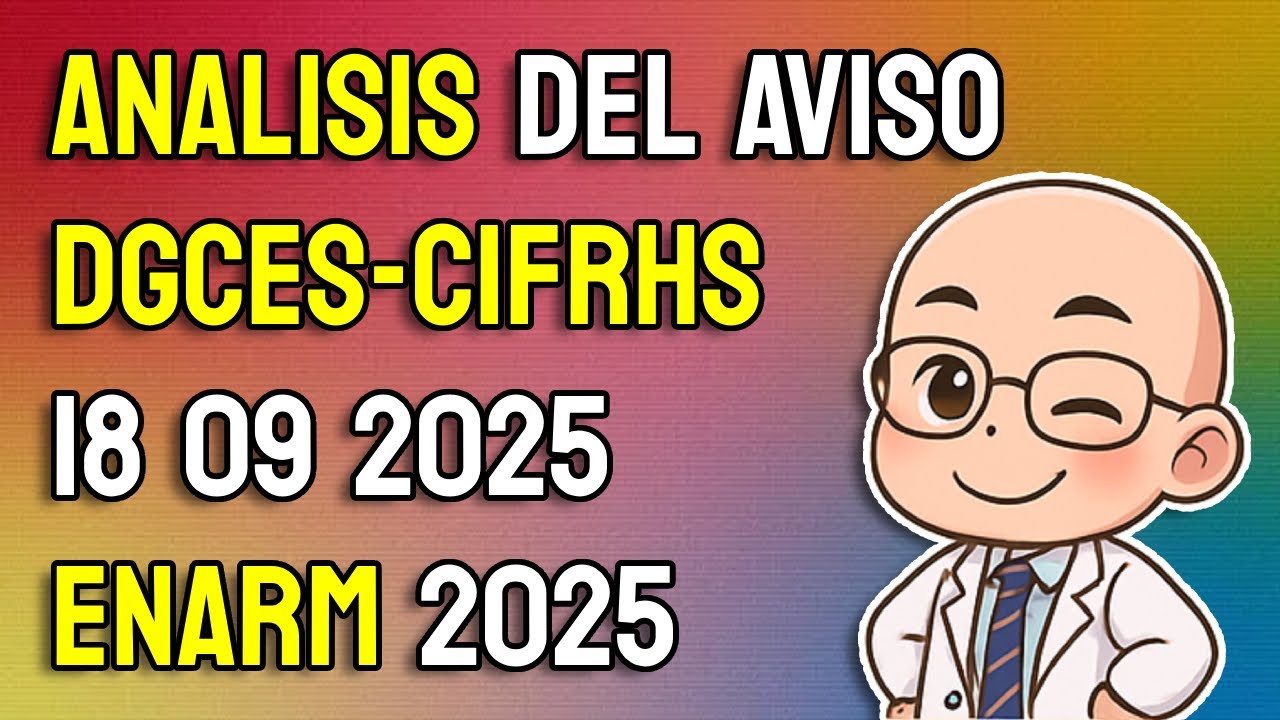 🧾✍️ ANÁLISIS del AVISO DGCES–CIFRHS 📌 18 SEP 2025