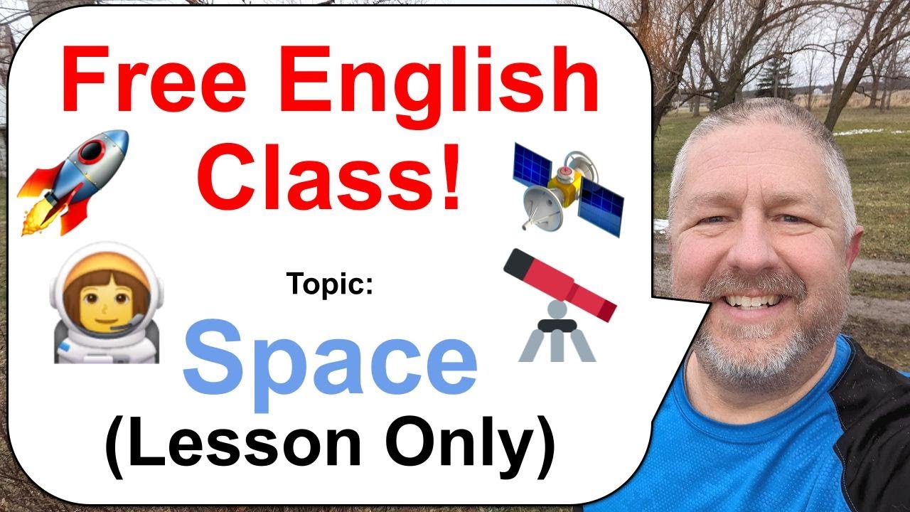 Let's Learn English! Topic: Space! 🚀👩‍🚀🛰️ (Lesson Only)