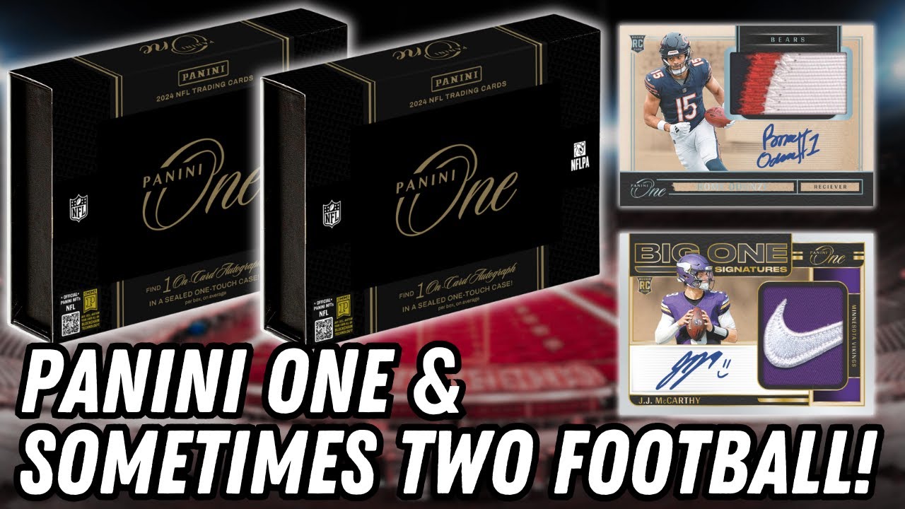 SOME IMPROVEMENTS BUT IS IT ENOUGH? 2024 Panini One Football Hobby Review!