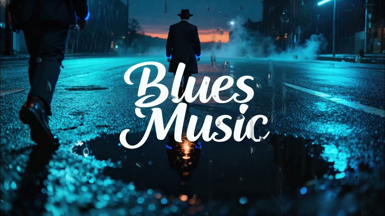 Rainy Night Country Blues | 1 Hour Cinematic Guitar for Deep Work