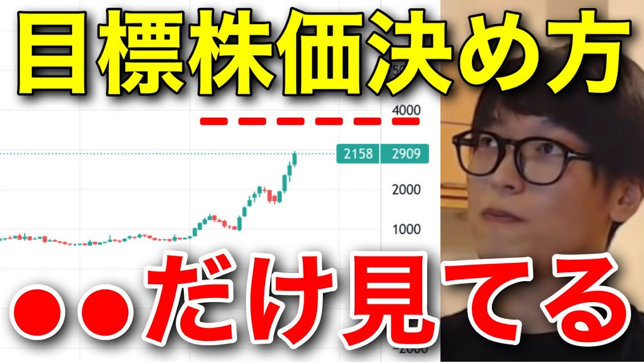 【テスタ】Q:目標株価はどうやって決めてますか？会社が発表した計画を参考にしますか？【テスタ切り抜き/地合い/理論株価】