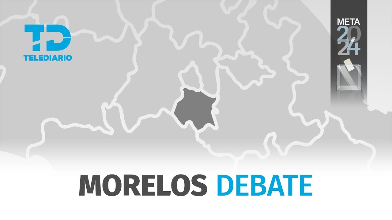 Primer debate por la gubernatura de Morelos