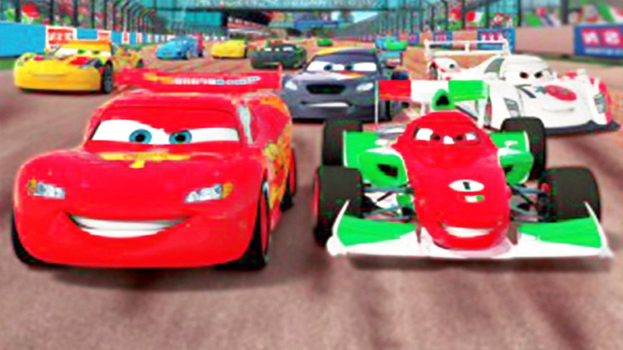 Blitz McQueen Autorennen - Spielen Doh Autos Wie man Beleuchtung McQueen