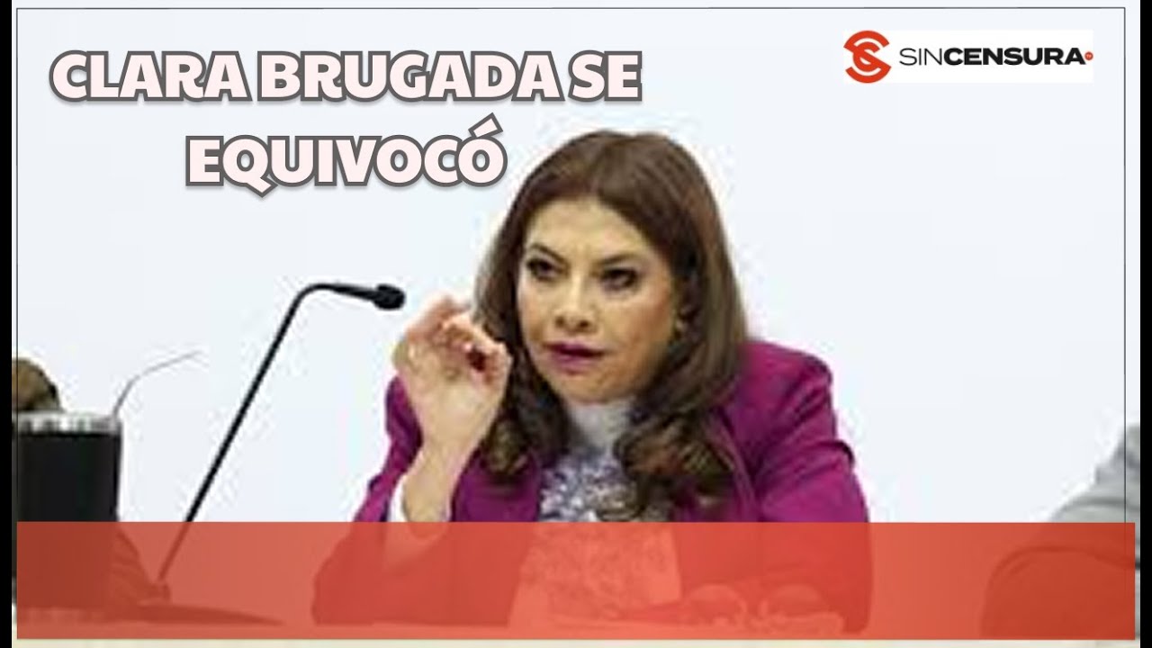 CLARA BRUGADA SÍ habló de CENSURA: PACO CRUZ