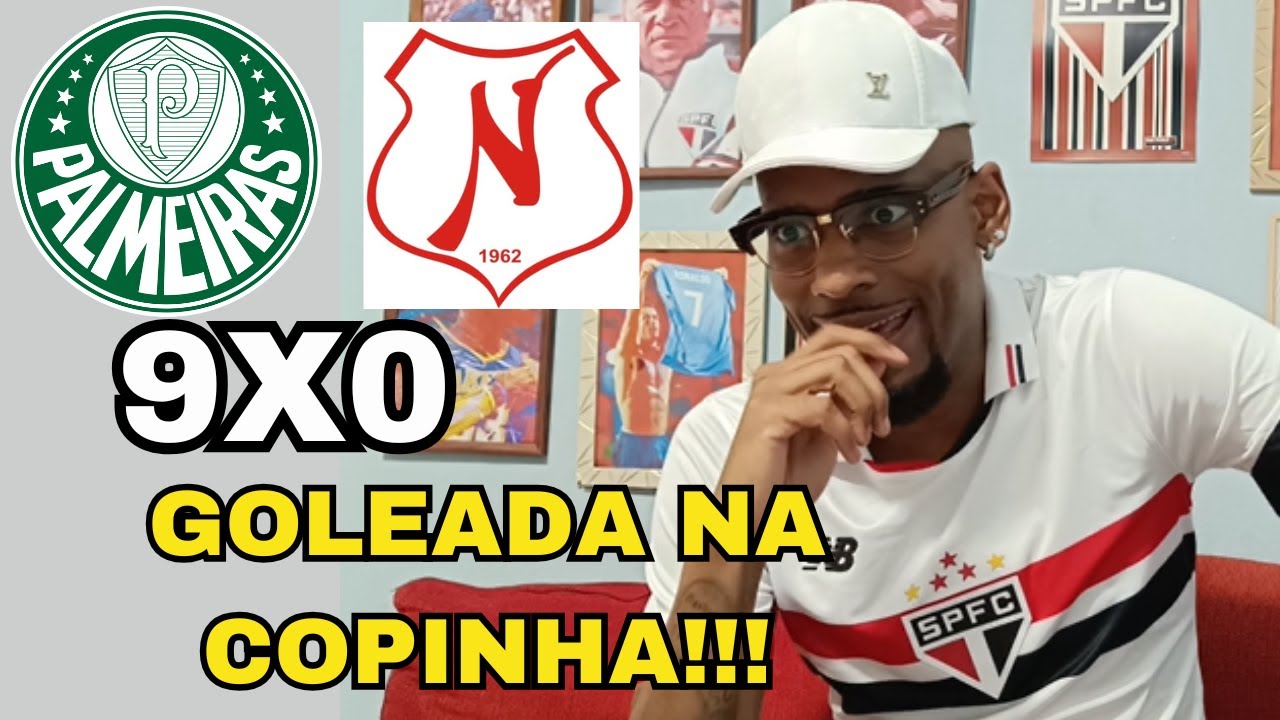 REACT Palmeiras 9 x 0 Náutico-RR | goleada na Copinha 2025