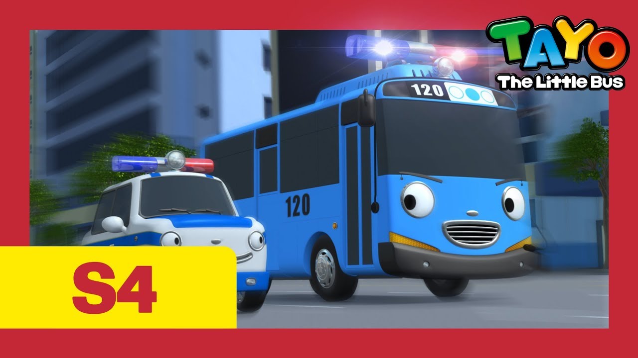 TAYO 4 çizgi filmleri l #18 Tayo Polis Memuru Olur l Çocuk Çizgi film l KÜÇÜK OTOBÜS TAYO