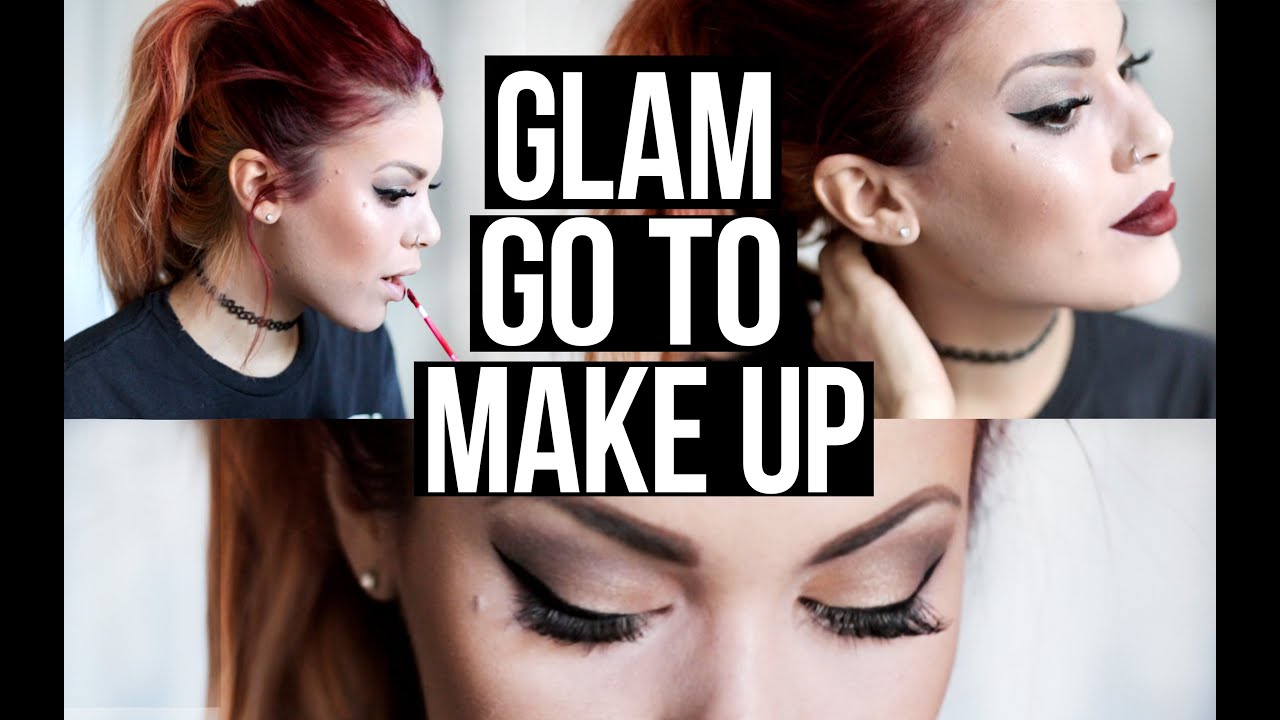 MY GLAM GO-TO LOOK