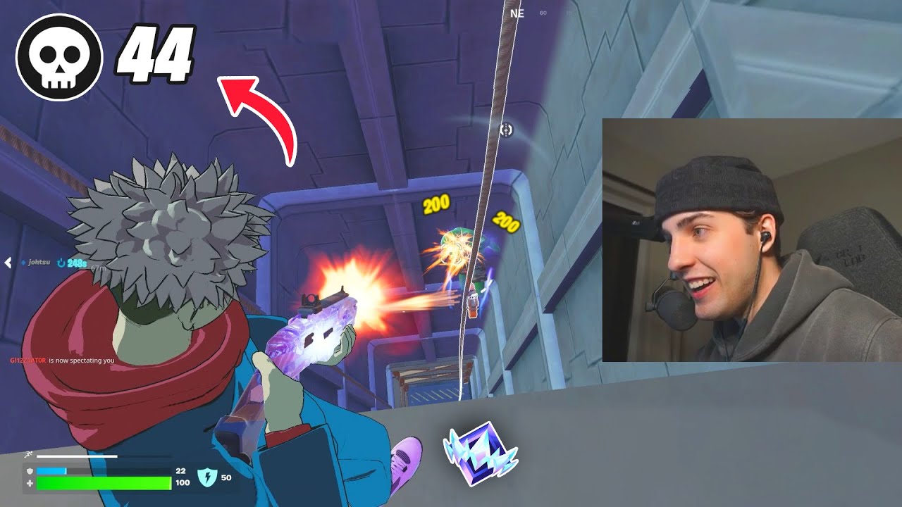 Bushszn Drops 44 Kills in Unreal Zero Build Ranked