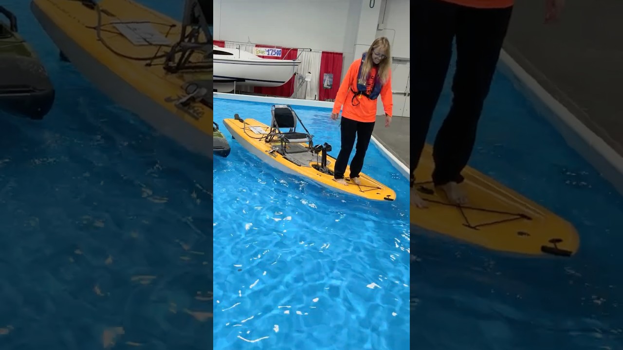 How Stable Is The Hobie Lynx Kayak? I try walking around to explore the stability at various spots.