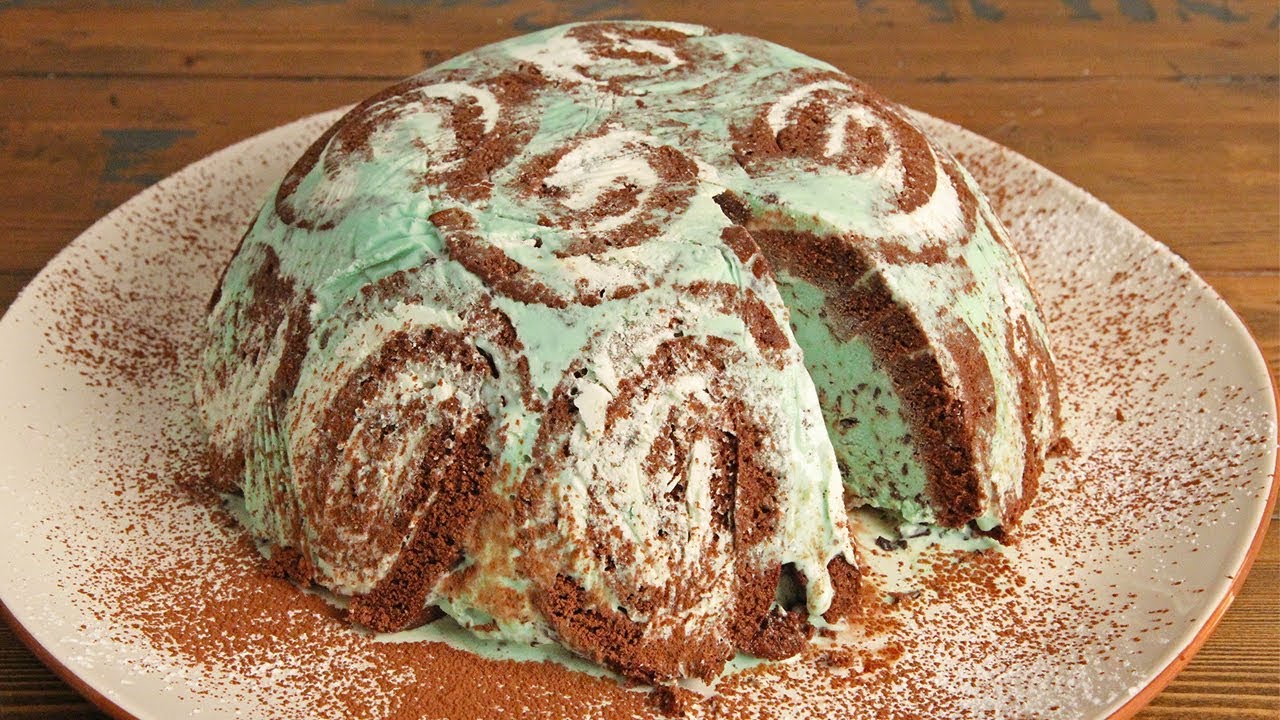 Mint Chocolate Ice Cream Bombe | Ep. 1286