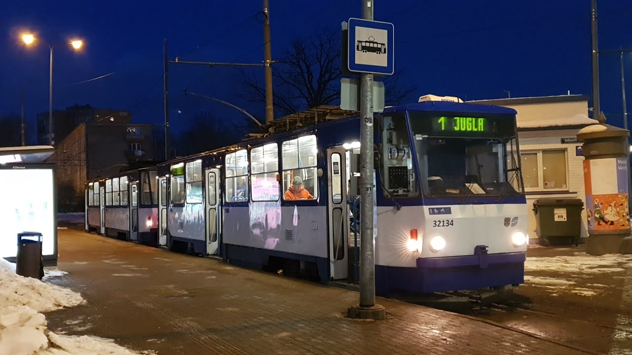 [RS] Tatra T6B5SU #32134+#32145 (1. tramvajs)