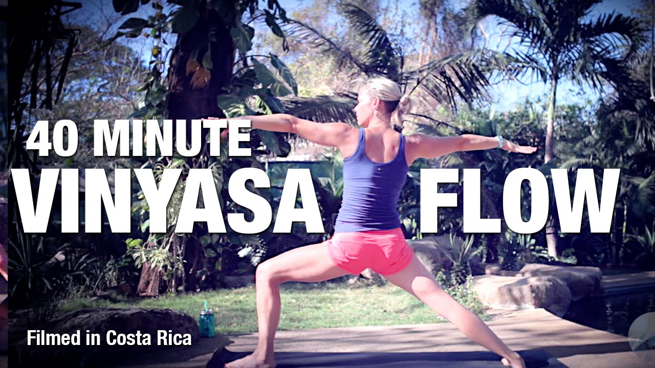 40 Minute Vinyasa Flow Yoga Class - Five Parks Yoga (First class from Costa Rica)