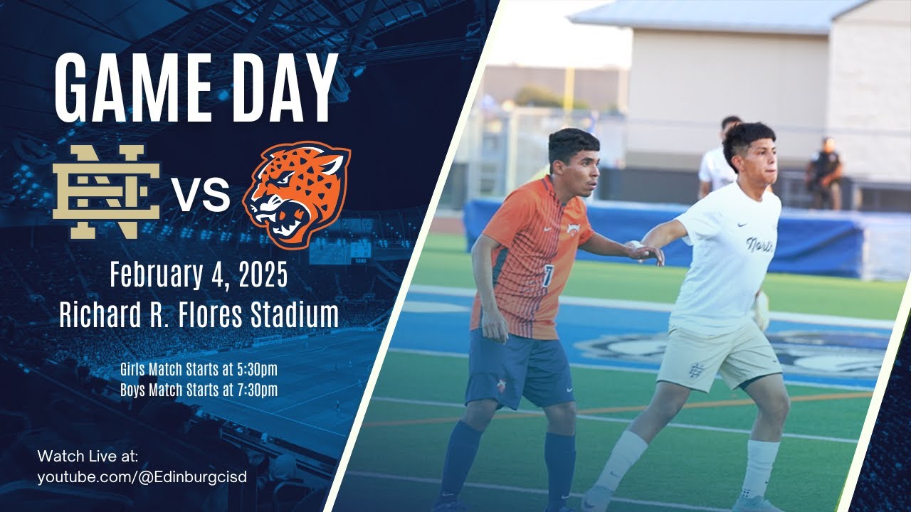 Edinburg North Cougars vs Economedes Jaguars  (Soccer)