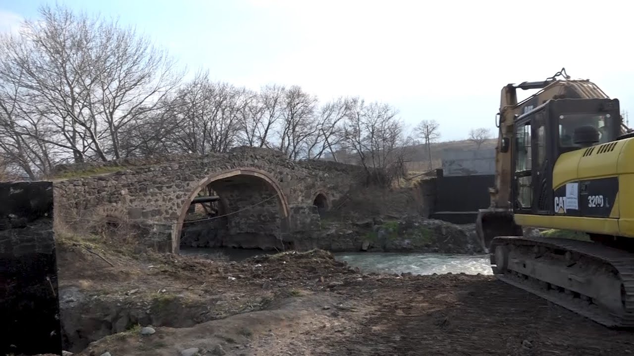 სტიქიის შედეგად დაზიანებული ინფრასტრუქტურის აღდგენითი სამუშაოები მიმდინარეობს