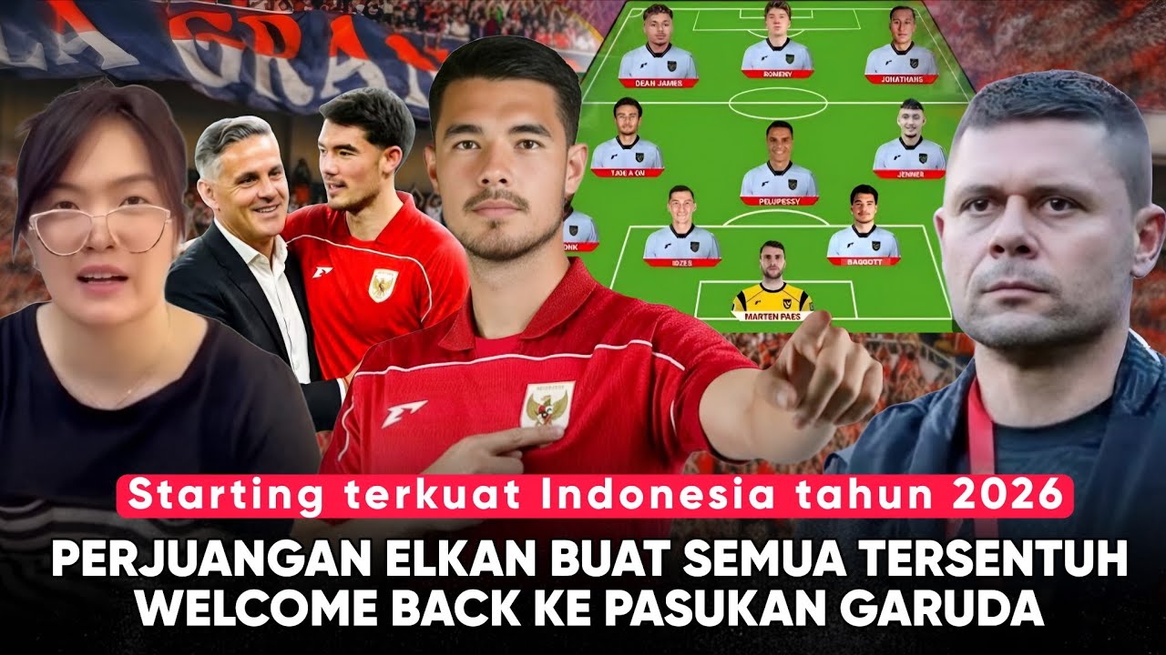 Ibu Elkan Terharu & Beri Klarifikasi Dia Selalu Cinta Indo! Starting TERKUAT Indo, Bulgaria Was Was