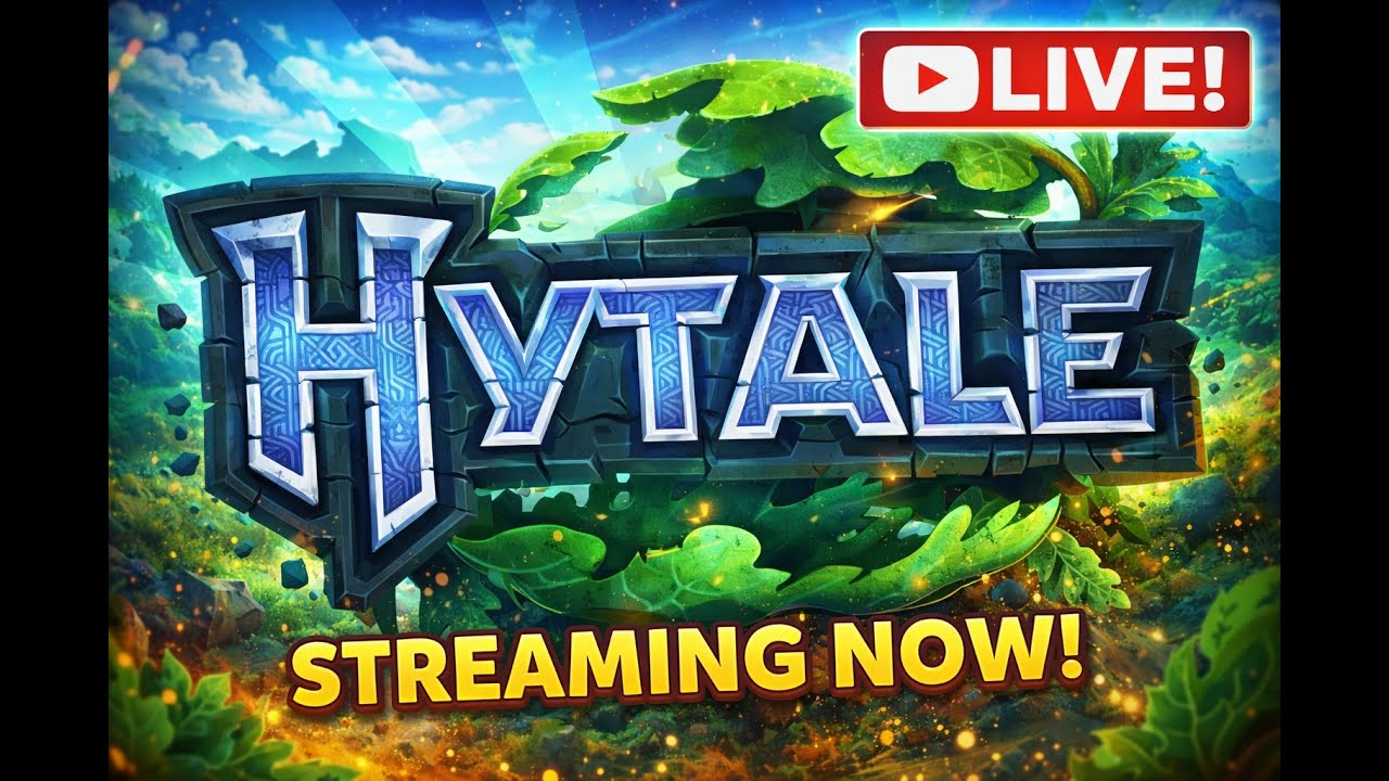 Welcome Back Everyone!!! Let's Stream Some Hytale!!!