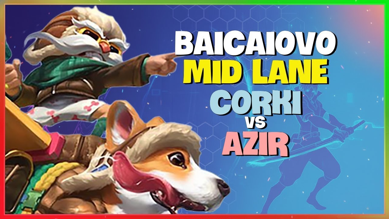 Baicaiovo Unleashes Flawless Positioning on Corki to Reach Rank 2 Chinese Super Server Engsub