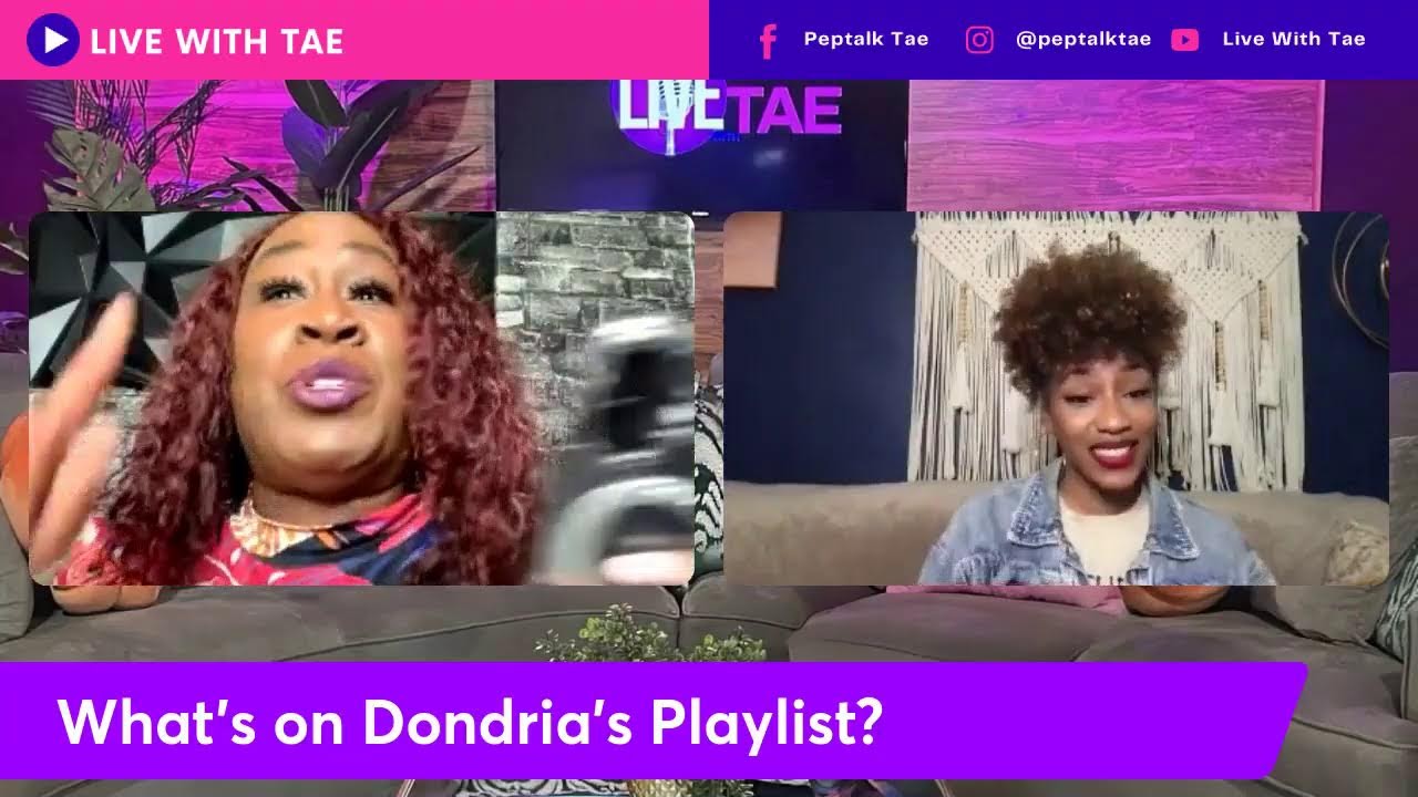 Live with Tae Special Guest Dondria