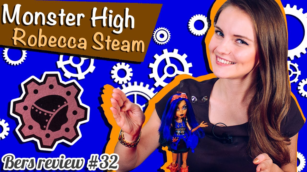 Robecca Steam Basic (Робекка Стим Базовая) Monster High Обзор и Распаковка \ Review X3652