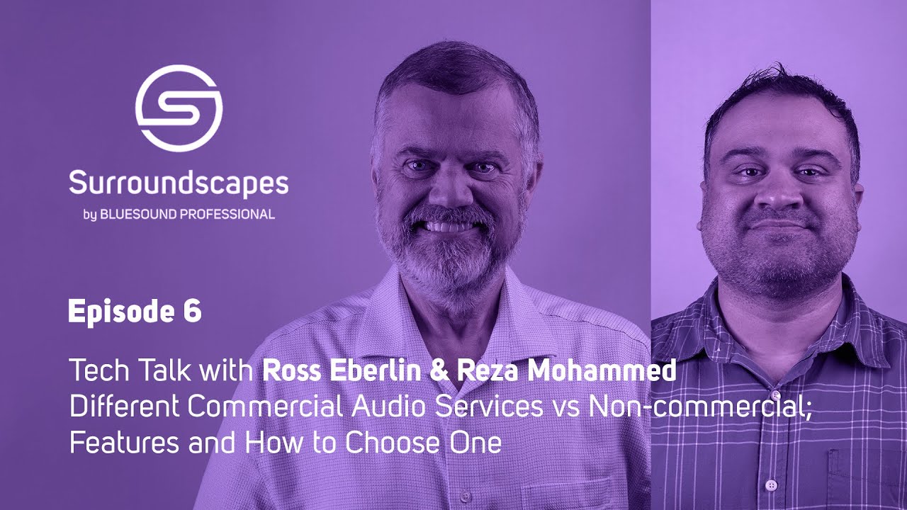 Surroundscapes S6E6: Commercial vs Non-Commercial Audio with Ross and Reza