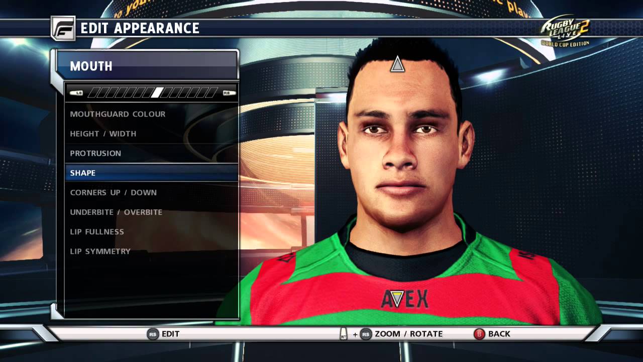John Sutton | Remake Tutorial Player Creator | Rugby League Live 2