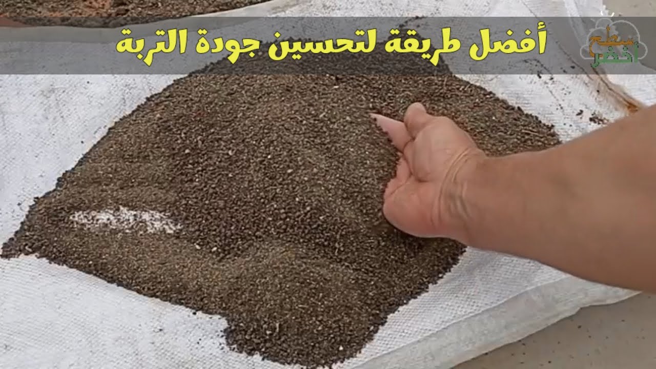 أفضل طريقة لتحسين جودة التربة و زيادة الخصوبة| أفضل تربة في الزراعة المنزلية 🌱
