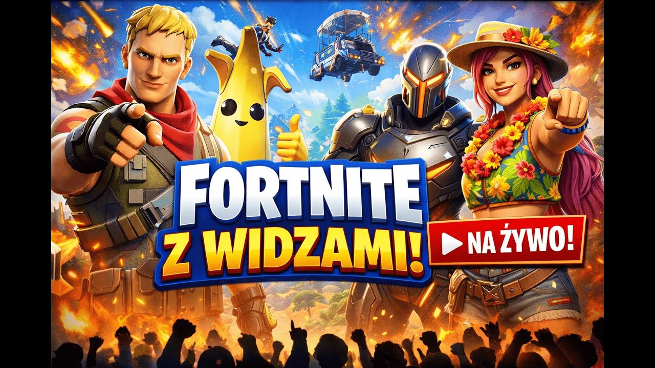 #15 -GRAM Z WIDZAMI!  #fortnite #giveaway #gramzwidzami