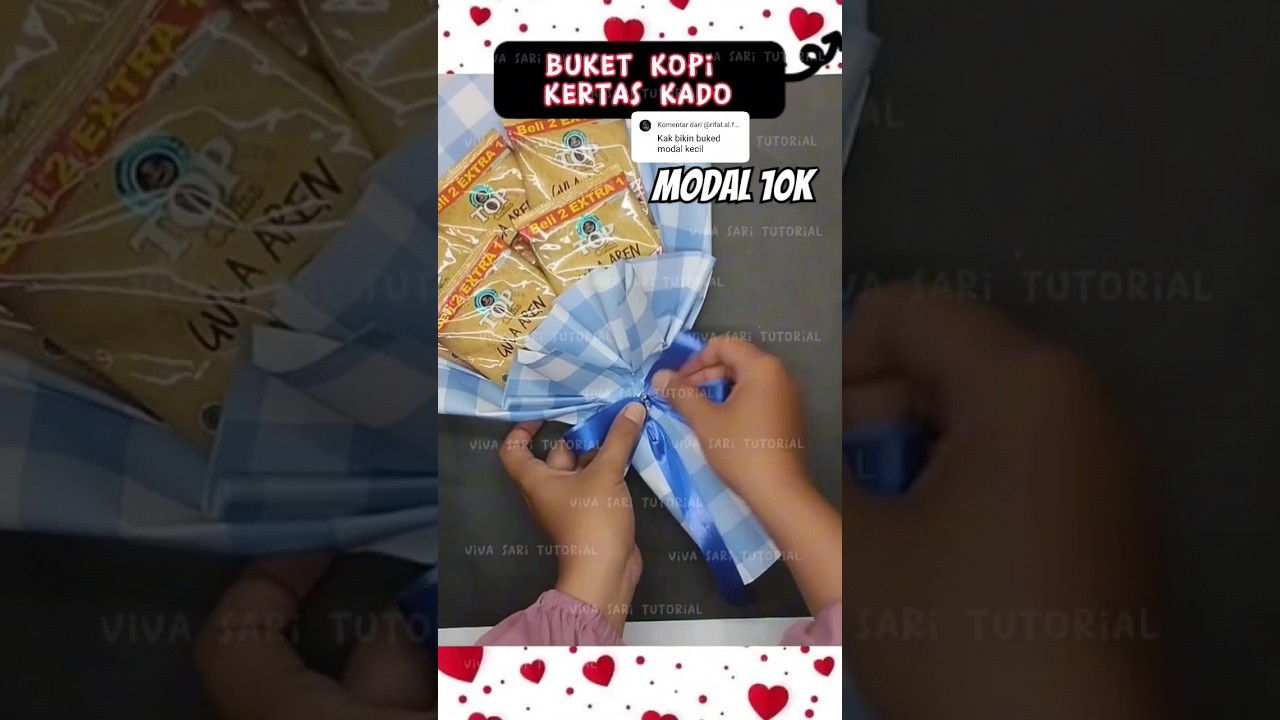 ide kado guru laki laki buket kopi low budget #giftideas #buketkopi #idekadoguru #kadohariguru