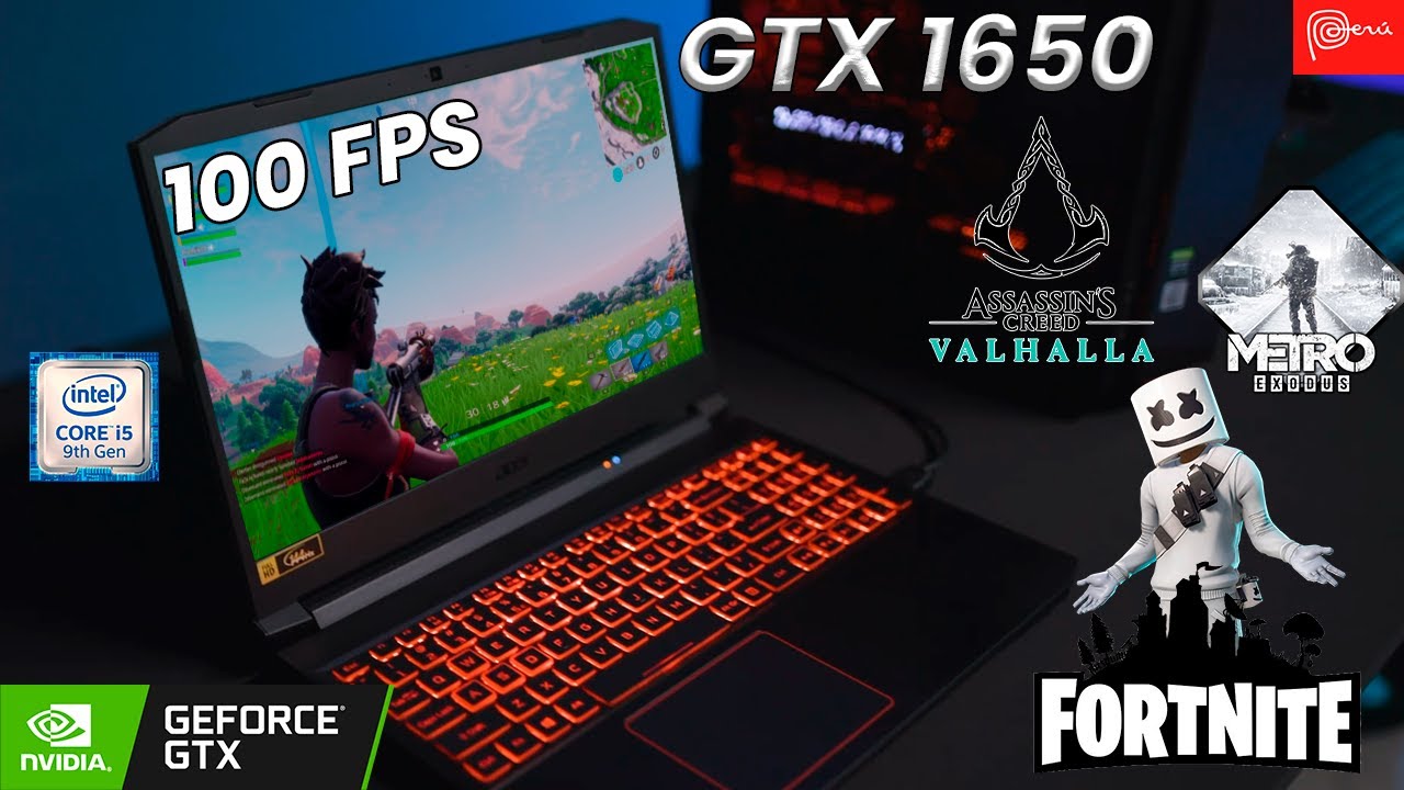 GTX 1650 (Laptop) GAME Test !! | Acer Nitro 5 | i5 - GTX 1650 - 8GB RAM | PTReview
