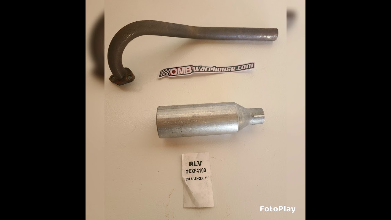 Trailmaster MB200-2 Gets A One Piece Performance Exhaust!!