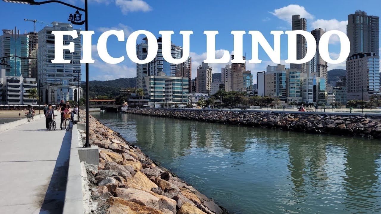 PONTO TURÍSTICO DA PRAIA DE ITAPEMA/SC FICOU LINDO