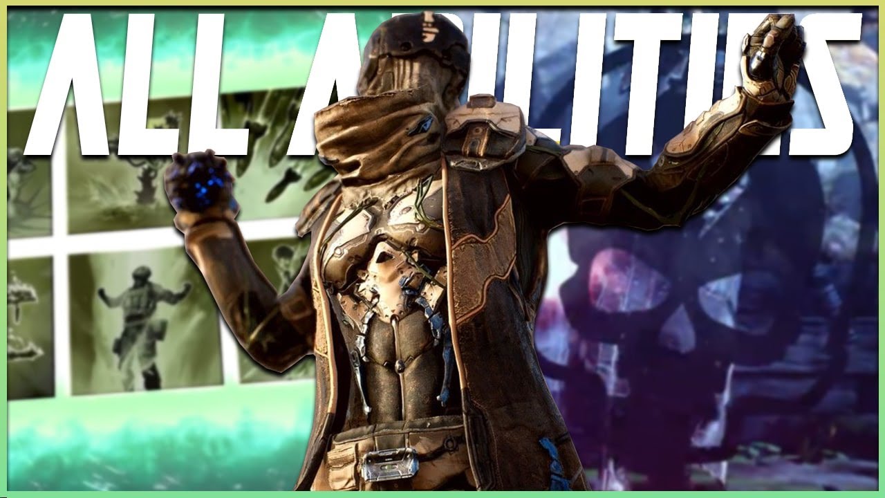 Outriders Technomancer Class - All Abilities