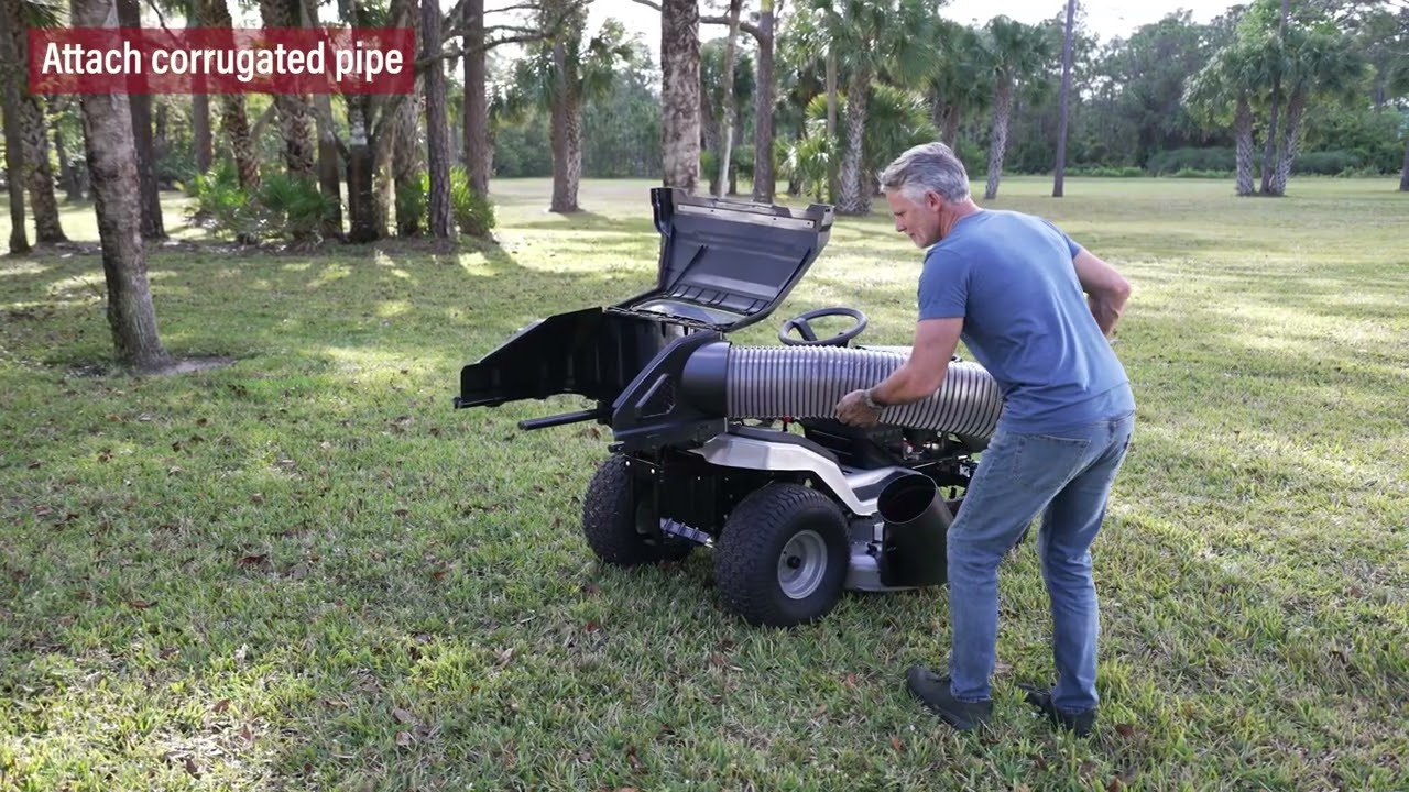 How to Attach an Optional Rear Bagger on Your Murray&reg; MT100 or MT200 Lawn Tractor