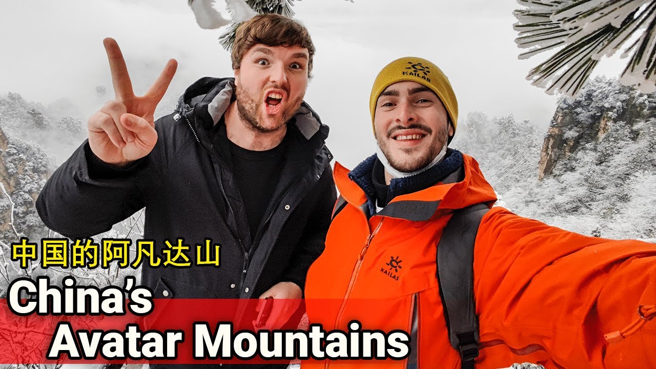 We went to the AVATAR Mountains and this happened... |  英国小哥打卡好莱坞大片阿凡达取景地，然而