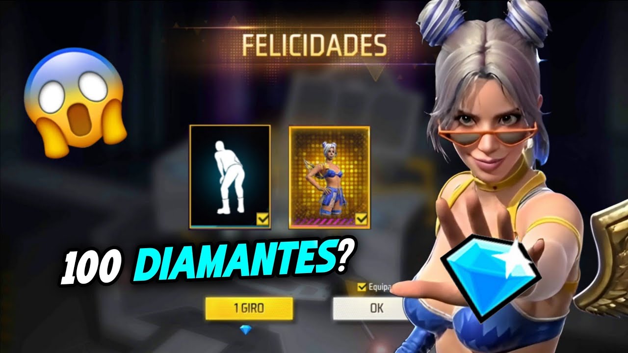 SE PUEDE SACAR EL EMOTE TWERKING Y EL TRAJE DE ANITA DIVA CON 100 DIAMANTES 😱💎! EN LA RULETA MAGICA 