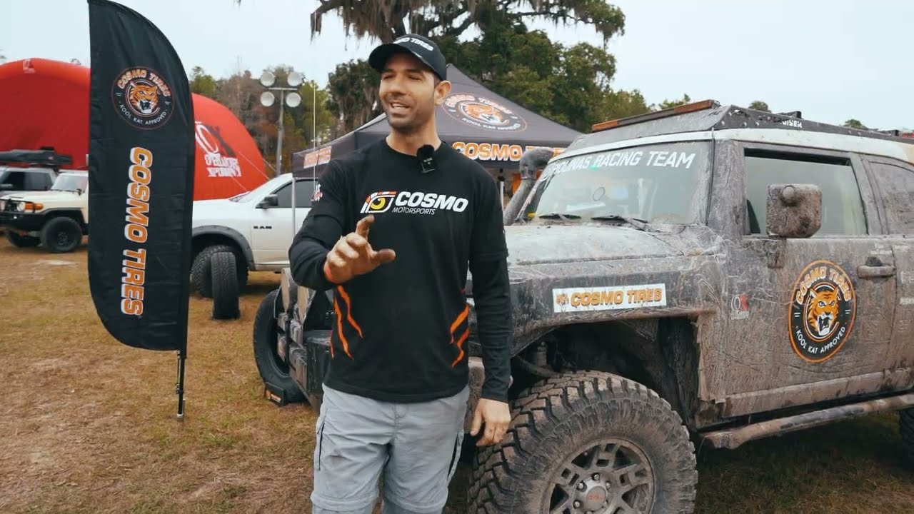 Cosmo Factory Teams Take On Overlanders Experience with Our Mud Kicker Tires!