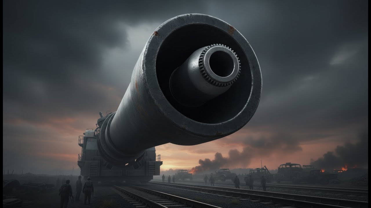 Der Schwere Gustav | Die Logistik-Hölle des 1350-Tonnen-Geschützes (WW2 Doku) | Vergangene Imperien