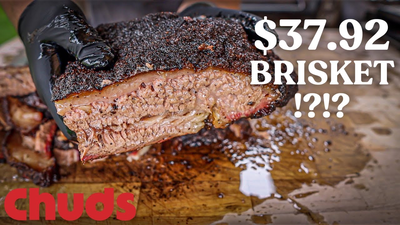 I Turn a Super Cheap Brisket into Amazing Chopped Beef!! | Chuds BBQ